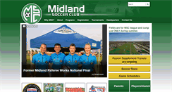Desktop Screenshot of midlandsoccerclub.com